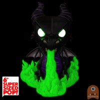 POP! Disney Maleficent as The Dragon GITD Exclusive #720 Villains - 6 INCH DMG
