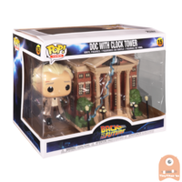 Funko POP! TOWN Doc w/ Clock Tower 15 Back to the future 
