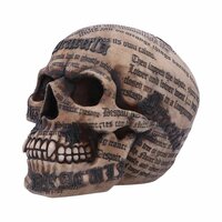 Nemesis Now - Dracula's Tale Vampire Novel Quote Skull 18.5cm