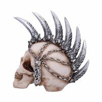 Nemesis Now - Chain Blade Mohican Mohawk Knife Skull 17.5cm