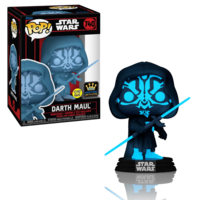 Funko POP! Darkside Darth Maul Holo Glow in the Dark 740 Star Wars Exclusive