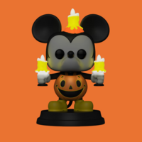Funko POP! SUPER LIGHTS AND SOUNDS MICKEY MOUSE 1493 IN PUMPKIN COSTUME 