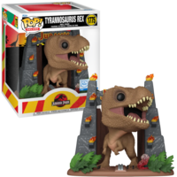 Funko POP! JURASSIC PARK 1775 T-Rex with gates EXCLUSIVE Pre-Order