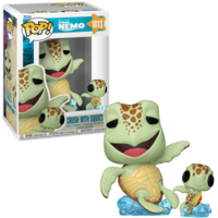 Funko POP! FINDING NEMO 1813 Crush with Squirt Pre-Order