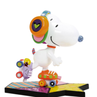 Snoopy Roller Skate Figurine by Romero Britto 6019026
