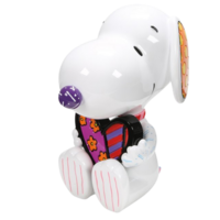 Snoopy Statue with Britto Heart by Romero Britto 6019025