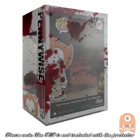 5 Pack PPJoe Standard 4" Blood Splattered Funko POP Protectors 0.45mm Thickness