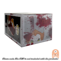 5 Pack PPJoe Standard 4" Blood Splattered Funko POP Protectors 0.45mm Thickness