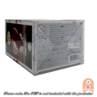 5 Pack PPJoe Standard 4" Blood Splattered Funko POP Protectors 0.45mm Thickness