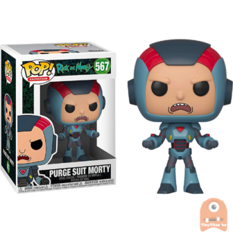 POP! Animation Purge Suit Morty #567 Rick and Morty