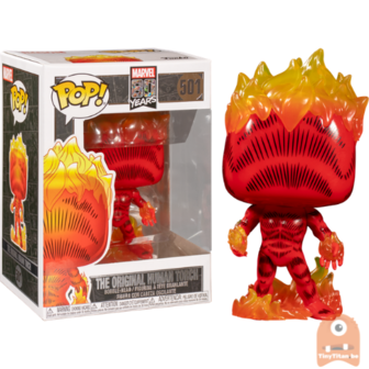 POP! Marvel The Original Human Torch First Apearance #501 Marvel 80 Years