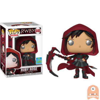 POP! Animation Ruby Rose w/ Hood #640 RWBY - SDCC