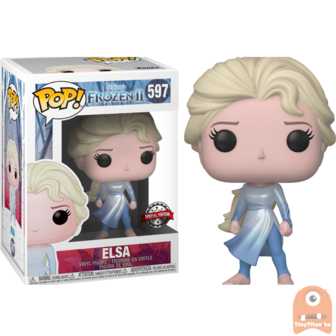 POP! Disney Elsa Ocean Exclusive #597  Frozen II