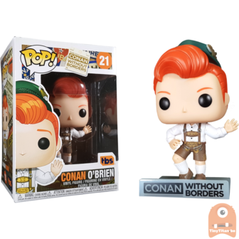 POP! Conan O&#039;Brien Leaderhosen #21 Without Borders