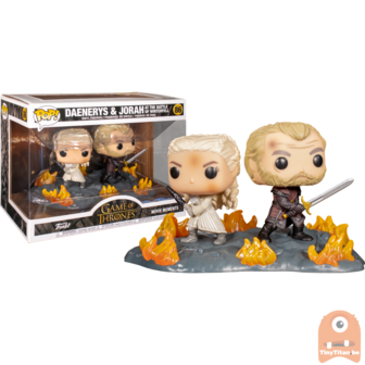 POP! Game Of Thrones Daenerys & Jorah Movie Moment at The Battle of Winterfell #86
