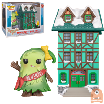 Funko POP! Town: Peppermint Lane - Patty Noble with Town Hall #04 (Lights Up!)