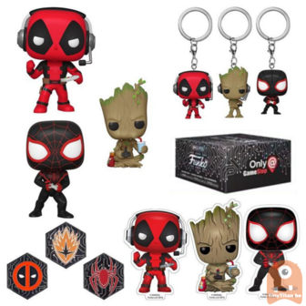 POP! Marvel Gamer Funko Mystery Box: GameStop Exclusive