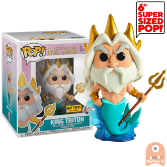 POP! Disney Kign Triton 6 INCH #570 The Little Mermaid - Excl