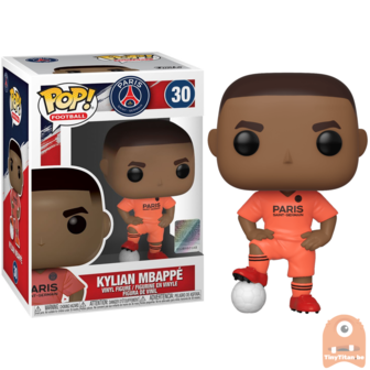 POP! Sports Kylian Mpapp&eacute; Orange Shirt #30 PSG
