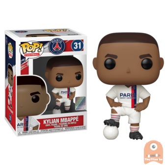 POP! Sports Kylian Mpapp&eacute; White Shirt #31 PSG