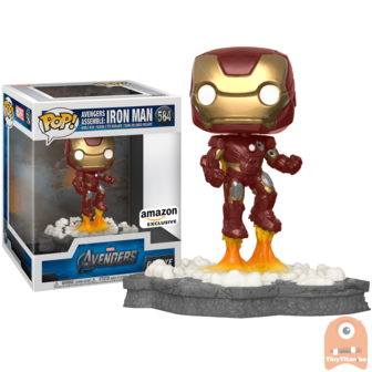 Funko POP! Deluxe, Marvel: Avengers Assemble Series - Iron Man #584 Exclusive