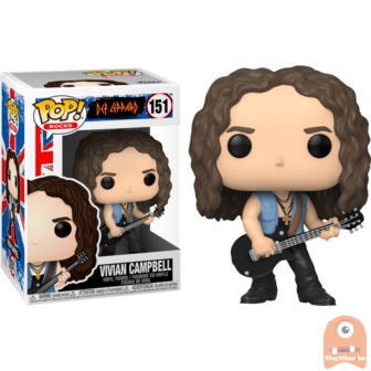 POP! ROCKS Vivian Campbell #151 Def Leppard 
