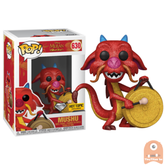 POP! Disney Mushu Diamond Collection - Glitter #630 Mulan - Excl.