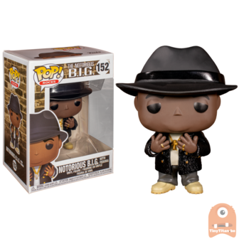 POP! Rocks The Notorious B.I.G. Fedora - Black Suit #152