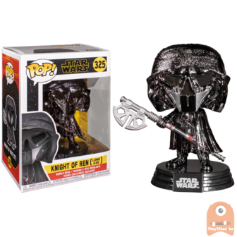POP! Star Wars Knight of Ren w/  Long Axe Chrome #325 The Rise of Skywalker 