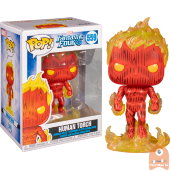 POP! Marvel Human Torch #559 Fantastic Four 
