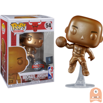 POP! Sports Michael Jordan bronzed - Chicago Bulls #54 NBA Exclusive