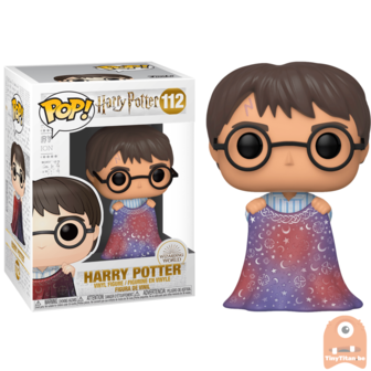 POP! Harry Potter Harry w/ Invisibillity Cloak #112  