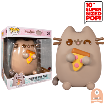 POP! Animation Pusheen w/ Pizza 10 INCH #27 Pusheen - Exclusive