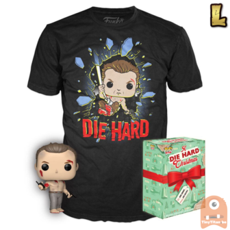 Funko POP! &amp; TEE Die Hard John Mclane BOX Exclusive - Large
