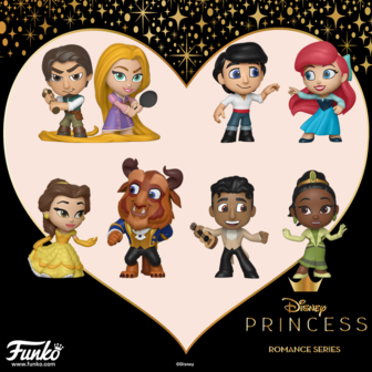 Mystery Mini Disney Princess Romance Series - Eric &amp; Ariel 2-Pack