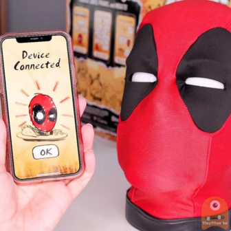 Marvel Legends Series: Marvel Legends Interactive Electronic Deadpool’s Head
