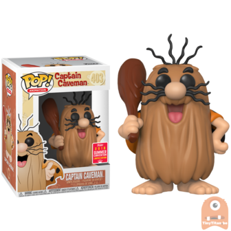 POP! Animation Captain Caveman #403 hanna barbera SDCC - Exclusive