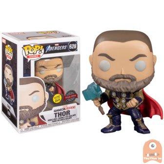 POP! Games Thor  GITD #628 Marvel&#039;s Avengers GameVerse - Excl.