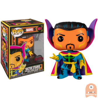 POP! Marvel Doctor Strange Black light #651 Exclusive