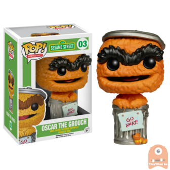 POP! Sesame Street Orange Oscar The Grouch #03 Exclusive