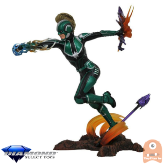 Marvel Movie Gallery Captain Marvel Starforce PVC Diorama 23 CM