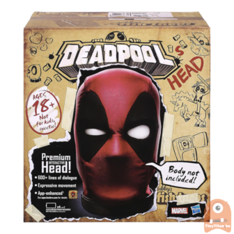 Marvel Legends Series: Marvel Legends Interactive Electronic Deadpool’s Head