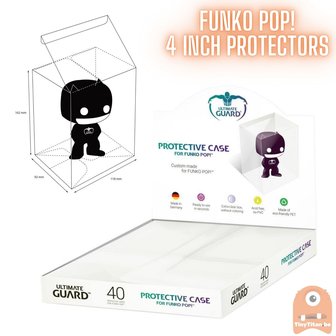 40 Ultimate Guard Funko POP Protectors
