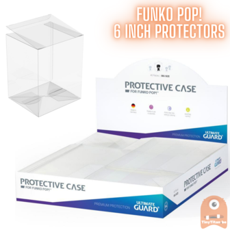 1 Ultimate Guard 6 INCH Funko POP Protector