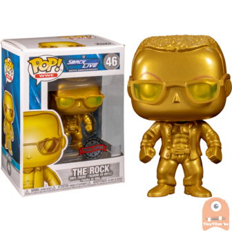POP! Sports The Rock Gold #46 WWE - Exclusive