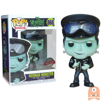 POP! TV Herman Munster Biker #868 The Munsters Exclusive