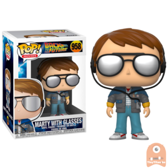 POP! Movies Marty w/ Glasses #958 Back to the Future
