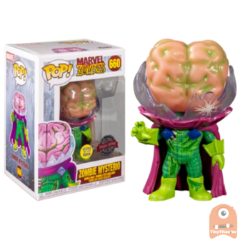 POP! Marvel Zombie Mysterio GITD #660 Marvel Zombies Exclusive