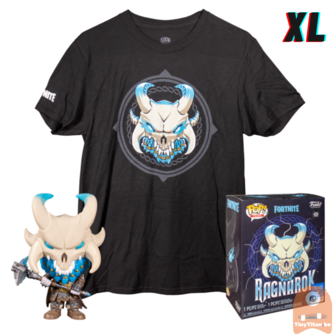 Funko POP! & TEE BOX Fortnite Ragnarok GITD Exclusive - X-Large