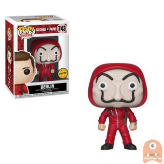 POP! Television Berlin Masked CHASE #743 La Casa de Papel (Money Heist)